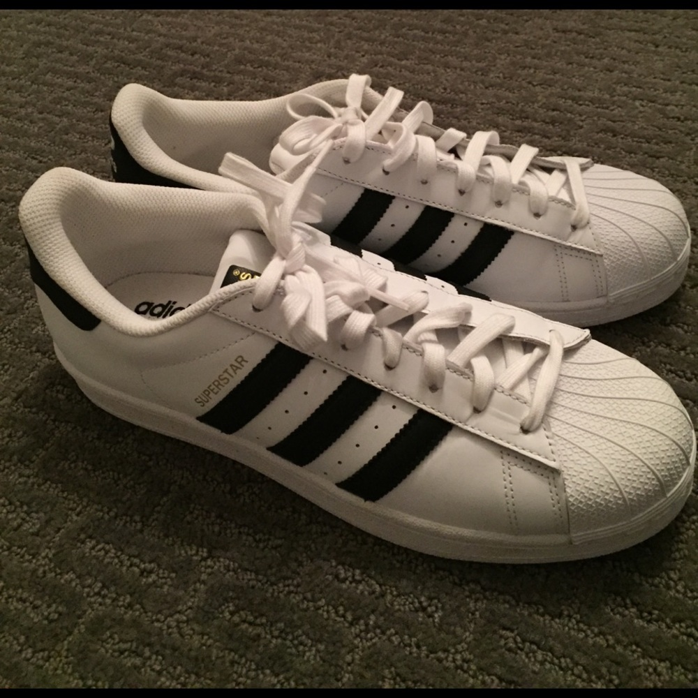 White Original Adidas Superstar sneakers