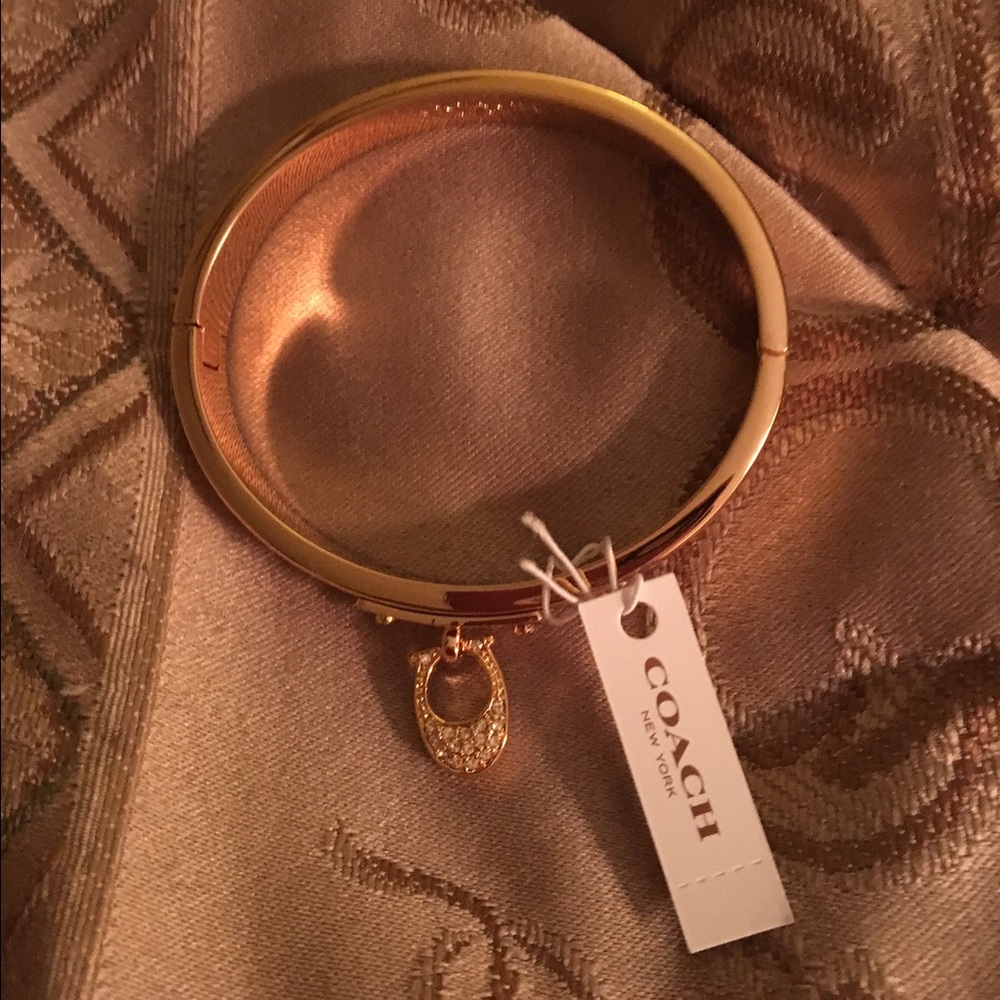 Authentic Coach Rose Gold Bracelet