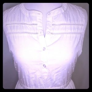 White prairie inspired dress