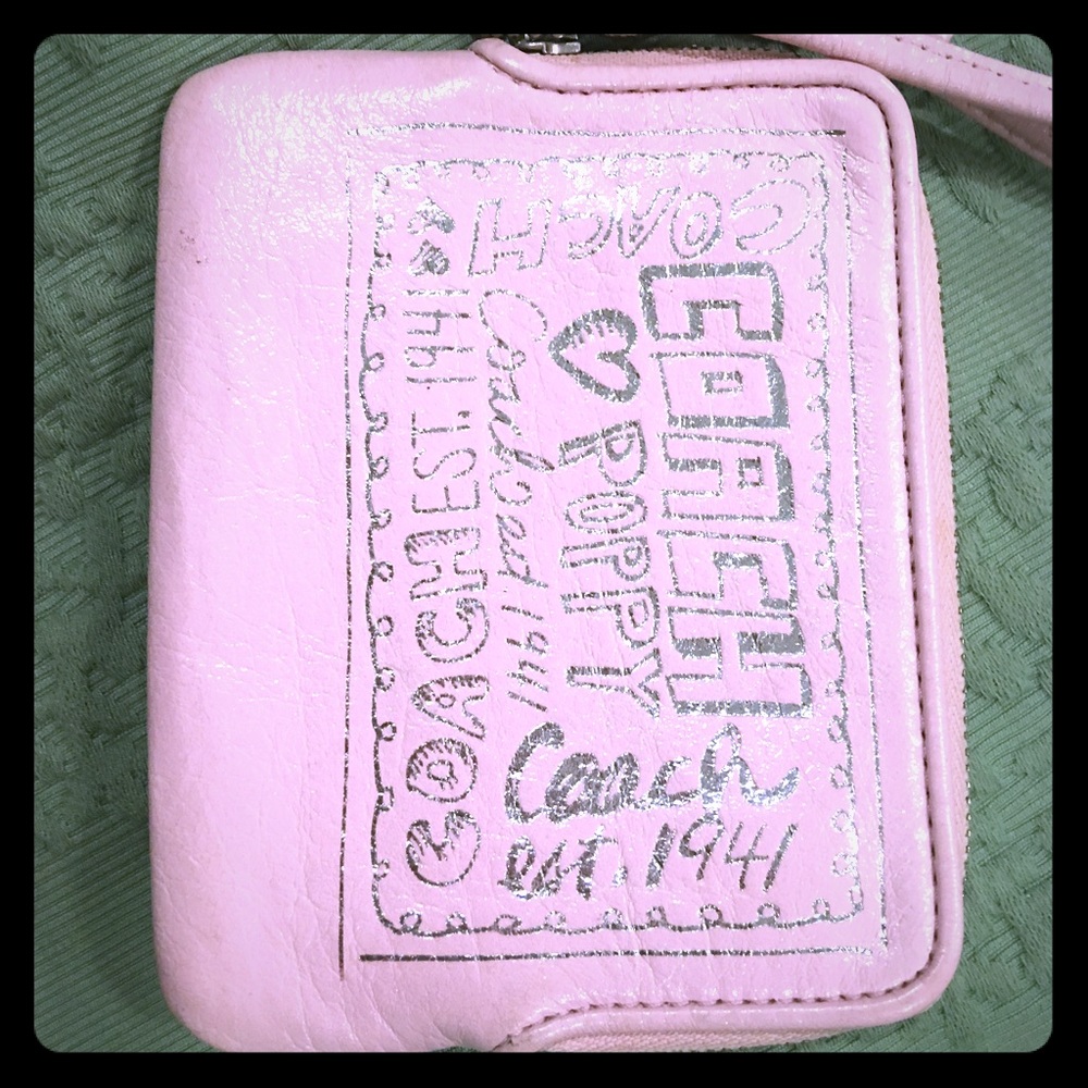 Coach wristlet