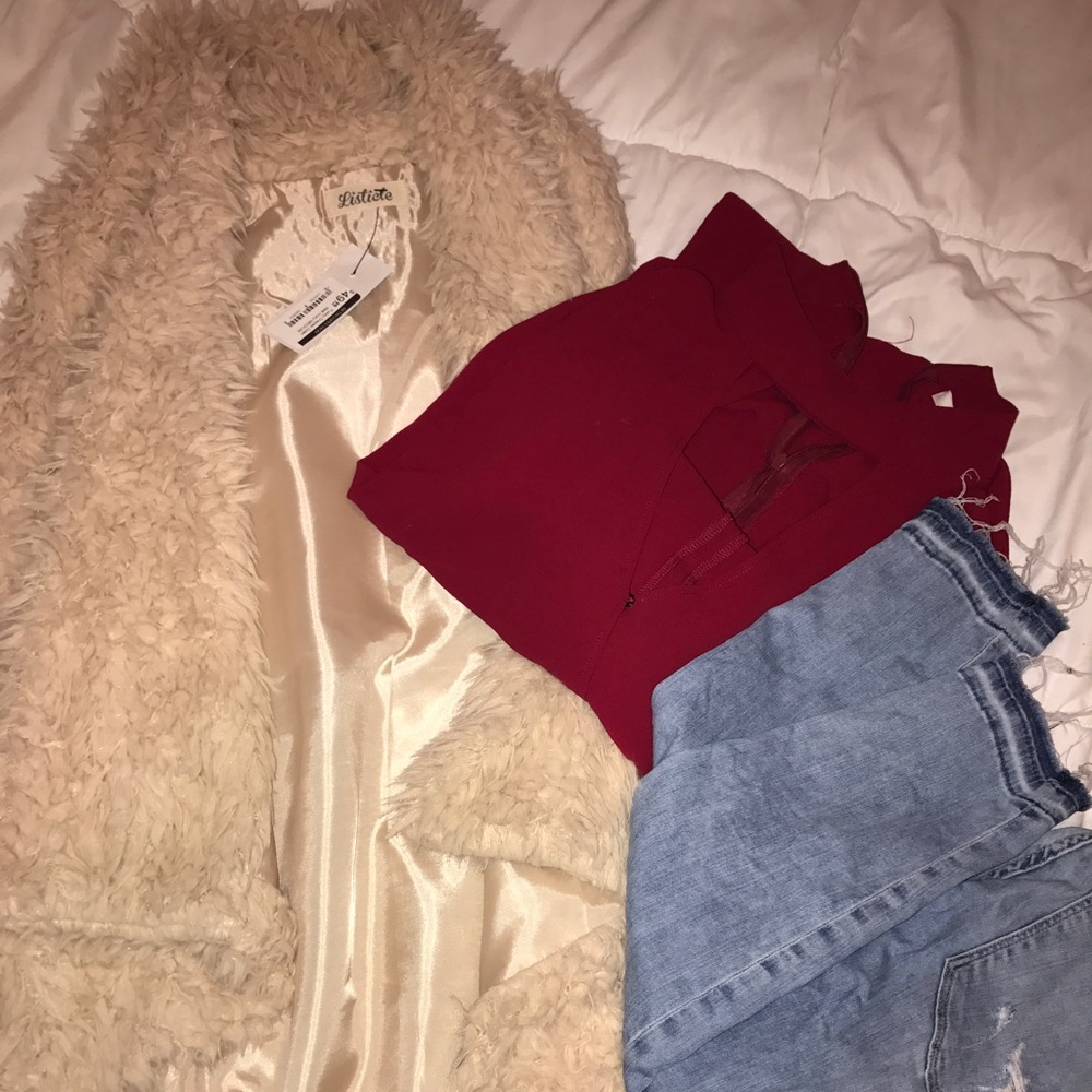 Retrospection fur vest