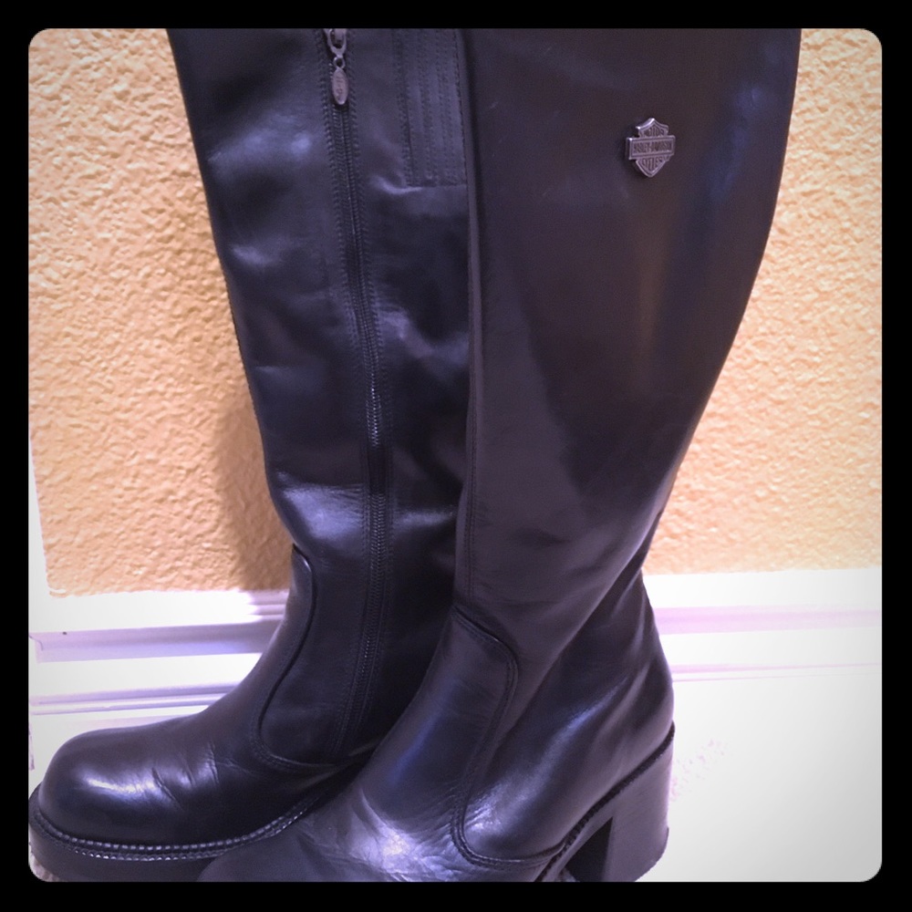 Harley Davidson 13" tall boots