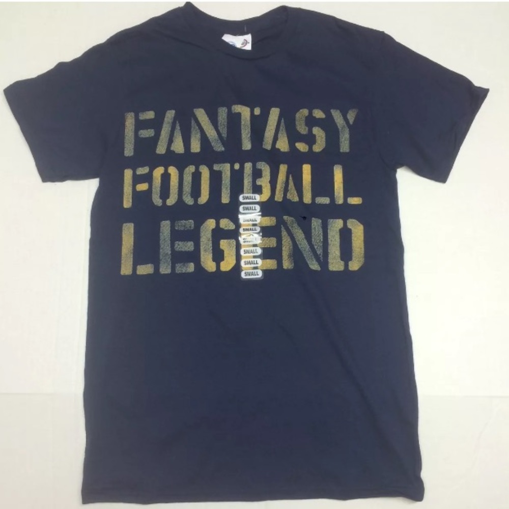 Graphic Tee  - Fantasy Football Legend NWT Small