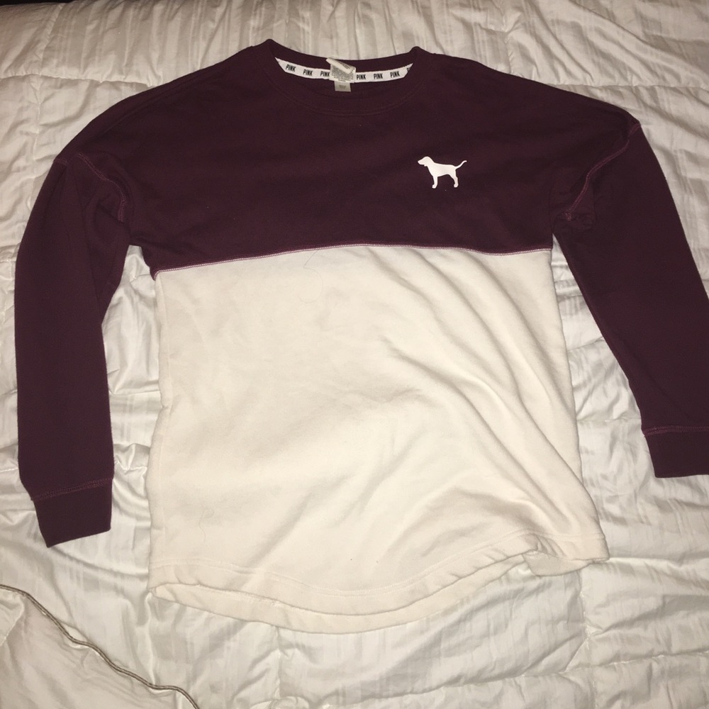 pink nation pullover