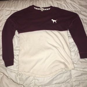 pink nation pullover