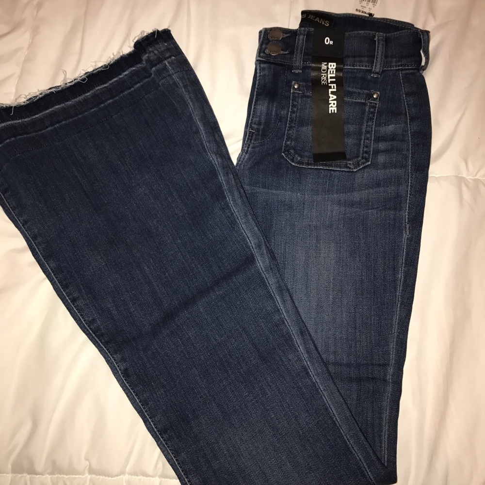 Express flare jeans