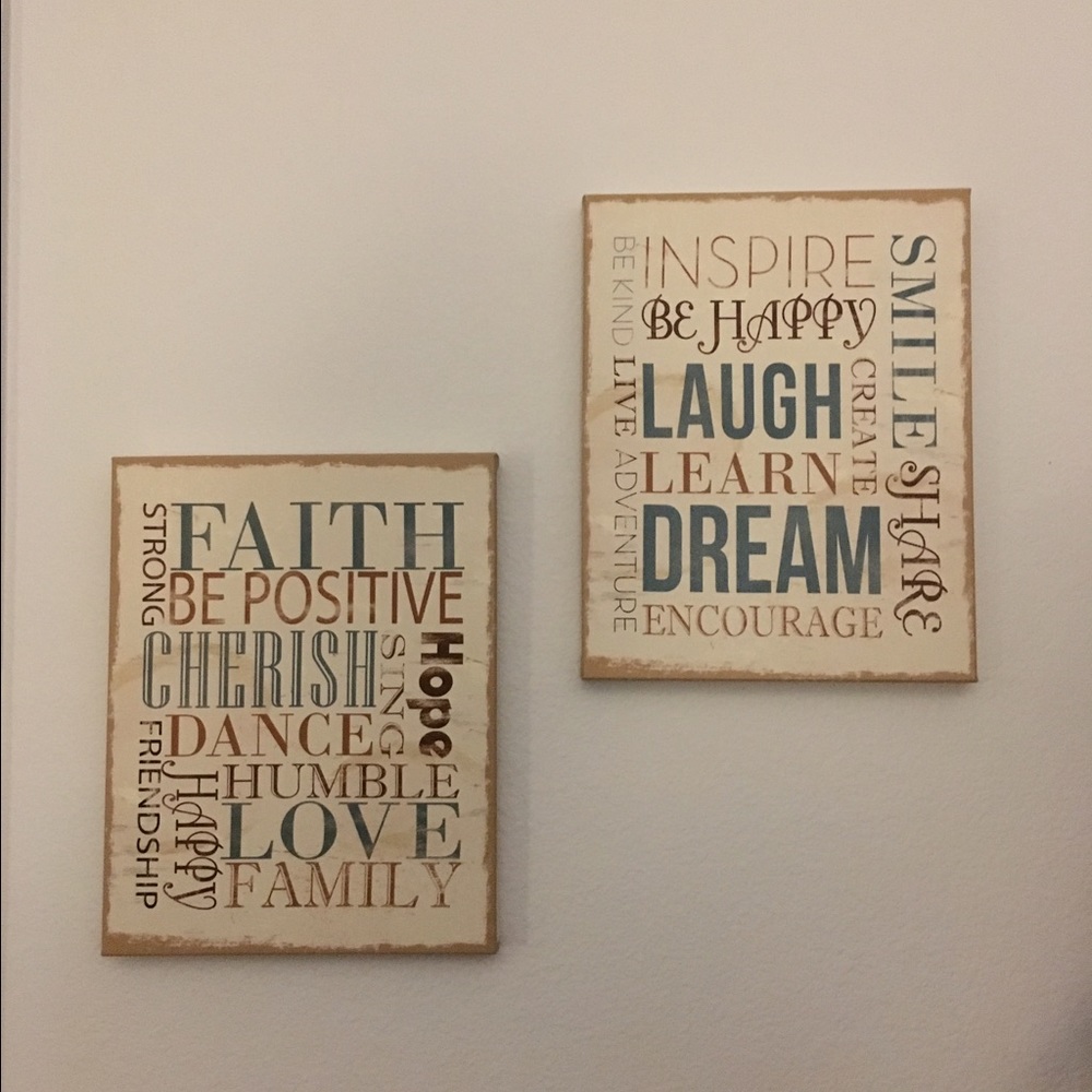 Inspirational Canvas Art