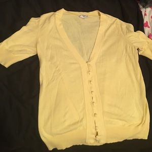 Pale yellow sweater