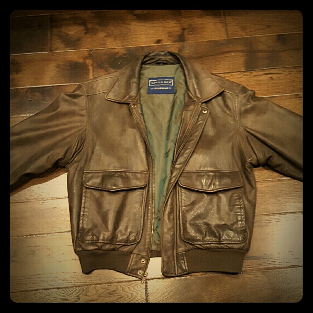 Mens leathet jacket