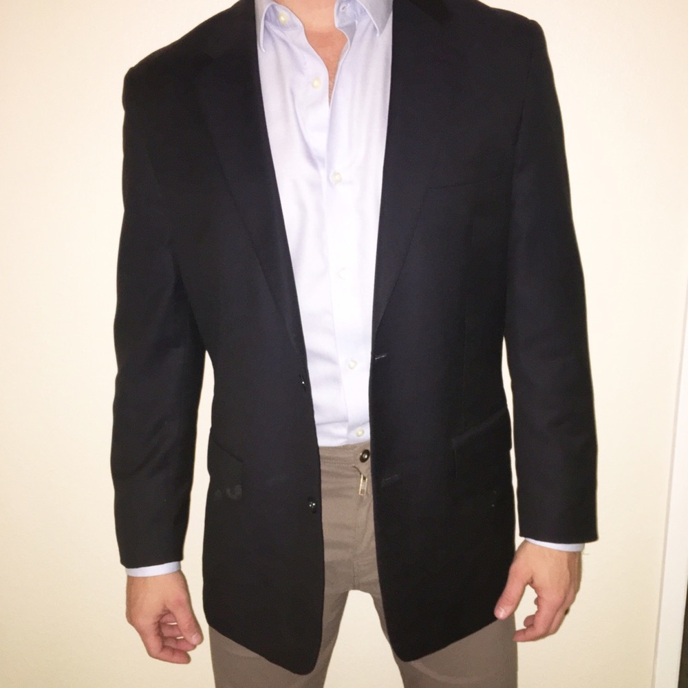 Navy Blue Sport Coat