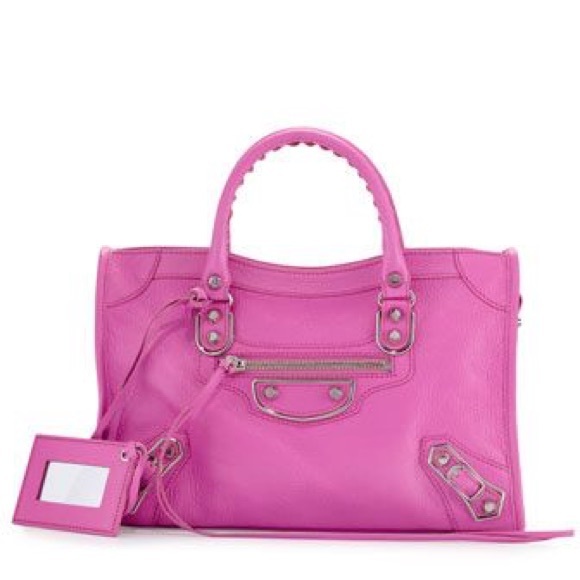 Balenciaga Handbags - BALENCIAGA Metallic Edge Small City Bag