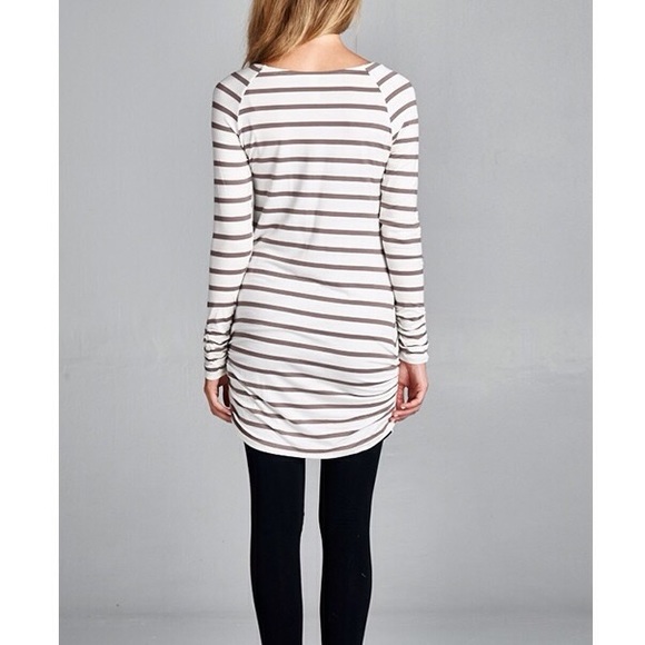 Black Striped Dress - Picture 3 of 3