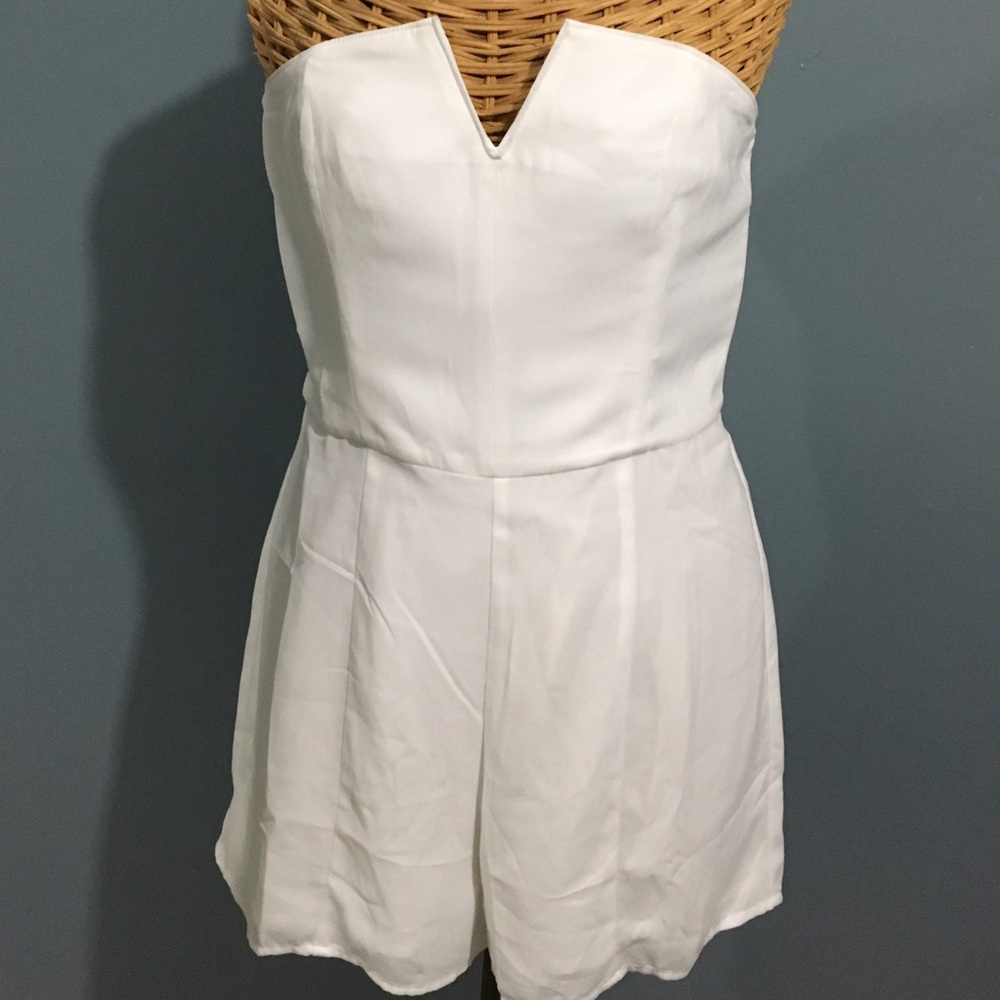 Leith White Romper L