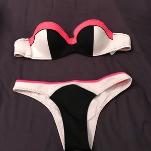 Brand new Victoria's Secret color block bikini