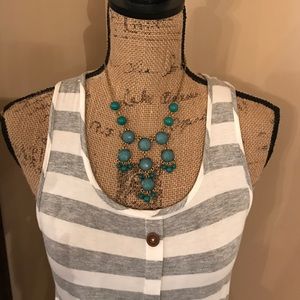 "Dots A Cute Necklace" Turquoise necklace