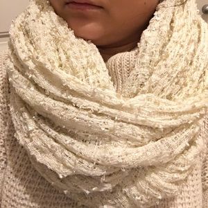 Sequin infinity scarf