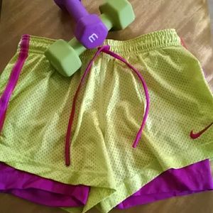 Nike Pro Shorts.  Compression fit.