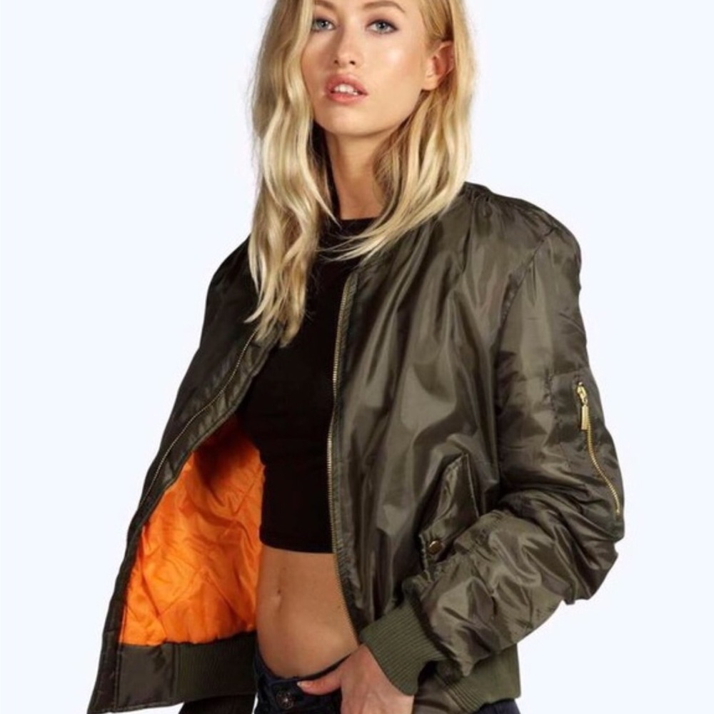 Boohoo bomber jacket