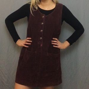Corduroy Overall dress