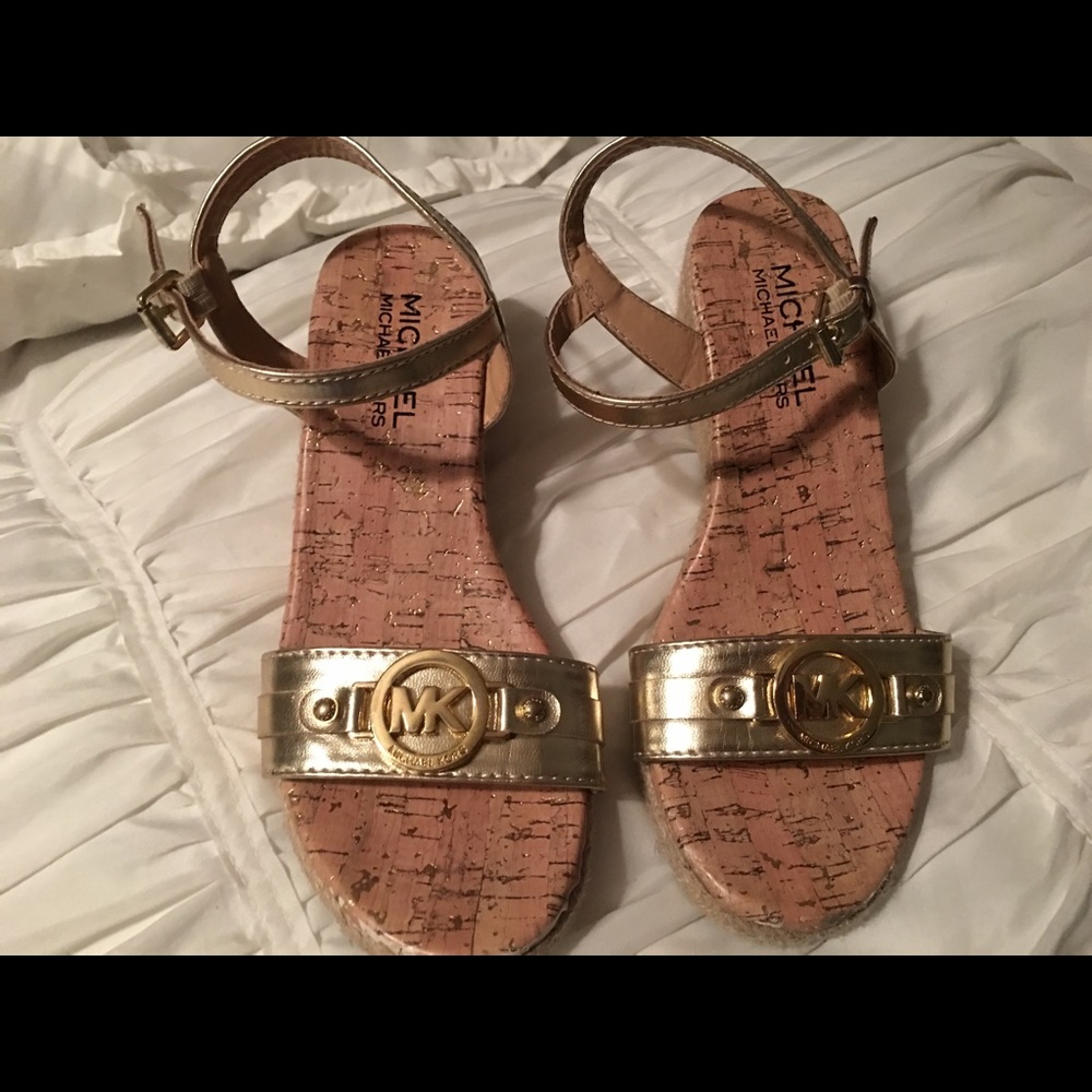 Girls mk sandals