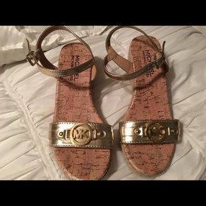 Girls mk sandals