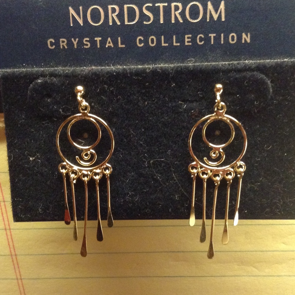 925 silver  24 gold plated  earrings