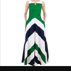 Gorgeous Chevron Maxi Dress by Eshakti