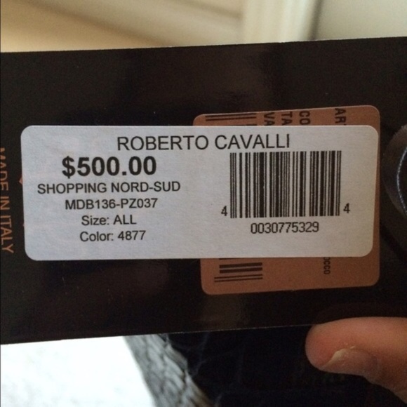 Make An OFFER!! Vintage Roberto Cavalli Handbag - Picture 2 of 4