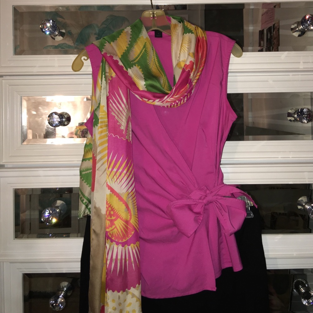 Spring/summer side-tie Express blouse