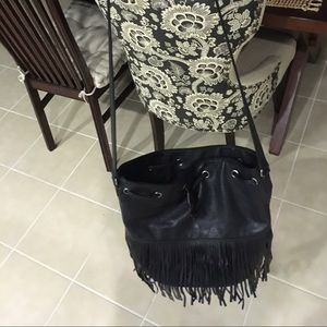 Boho fringe purse