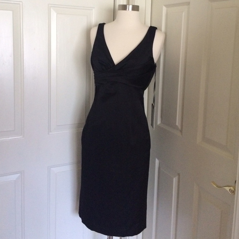 NWT Bebe 100% Italian Satin Dress