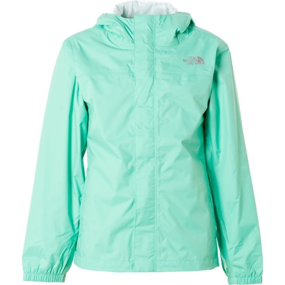 NEW WITH TAGS Mint Green North Face Rain Jacket