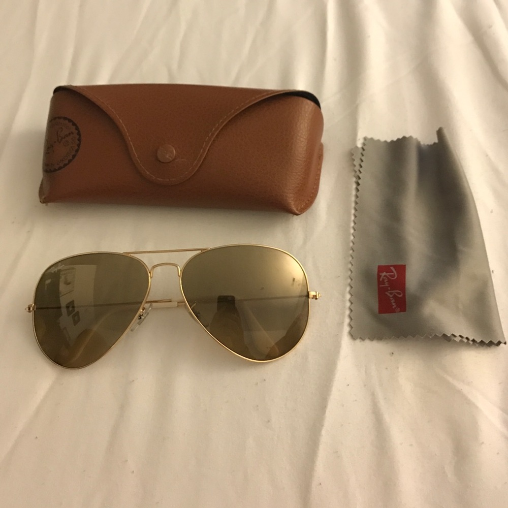 Ray ban 62mm aviators