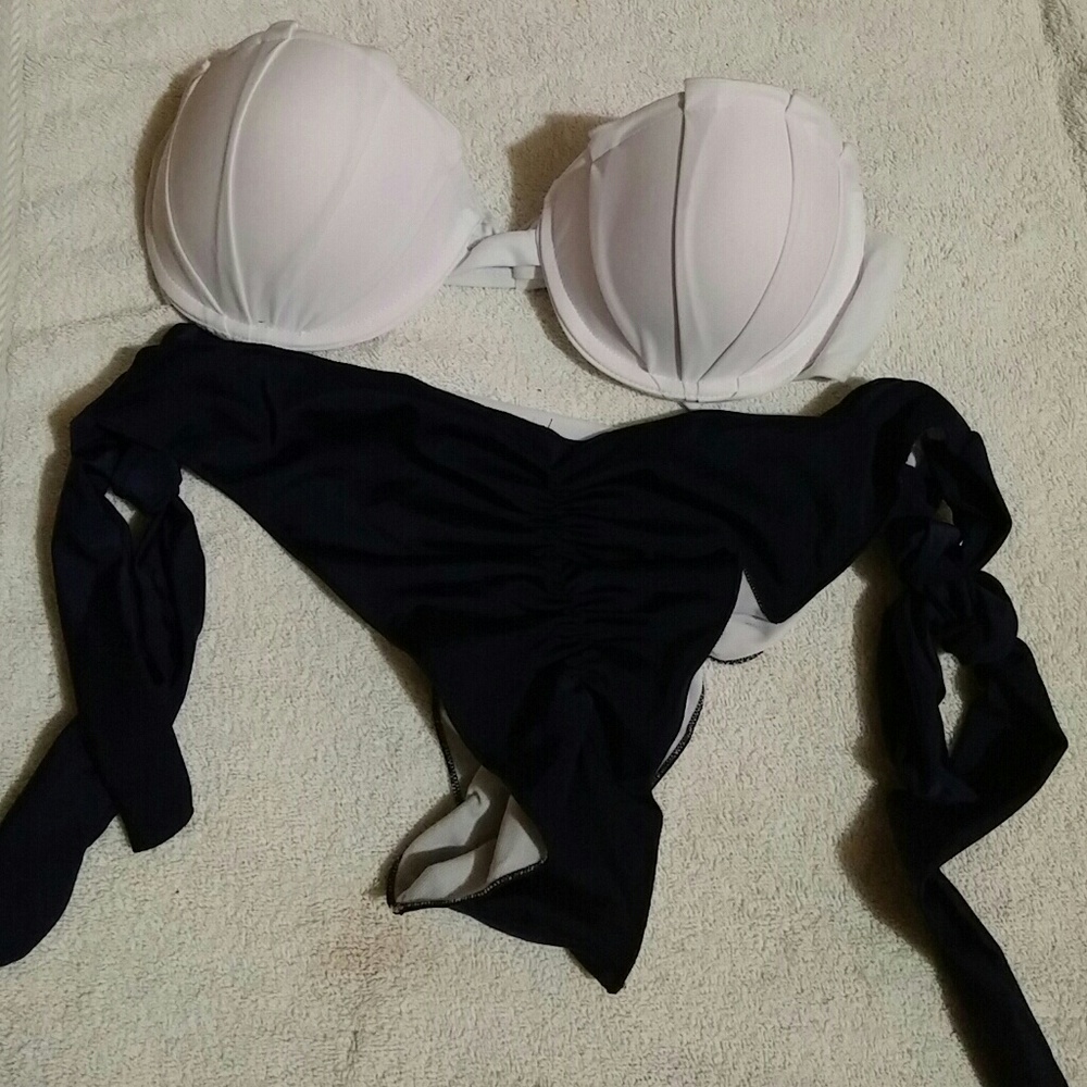 Simple and skimpy cute bikini