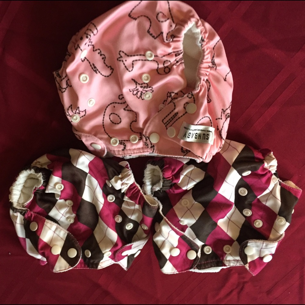 Sunbaby One Size Pocket Diapers (no inserts)