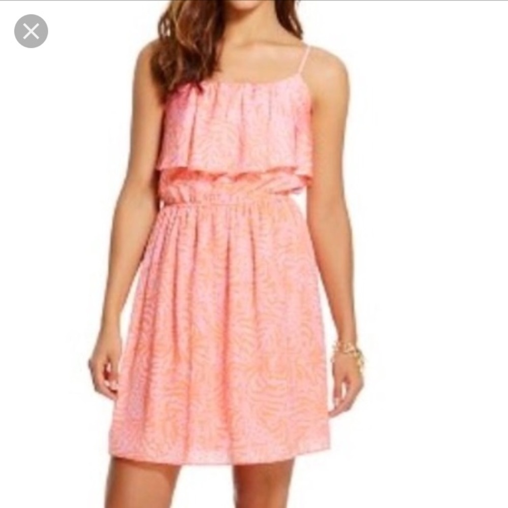 NWT Sold Out Lilly for Target Jungle Orange Dress
