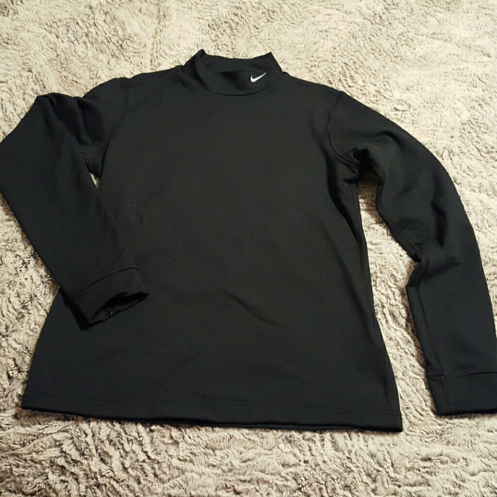 Nike mock neck dry fit top.
