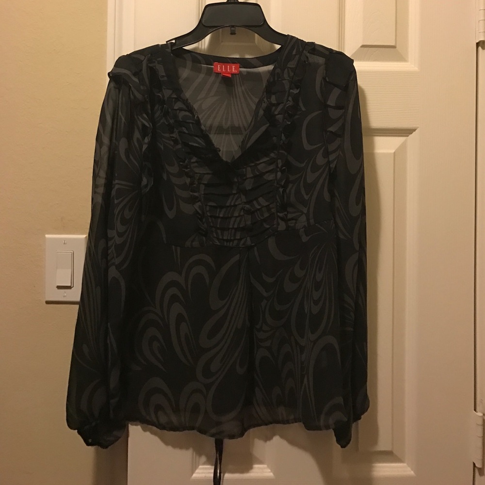 Sheer blouse ELLE design