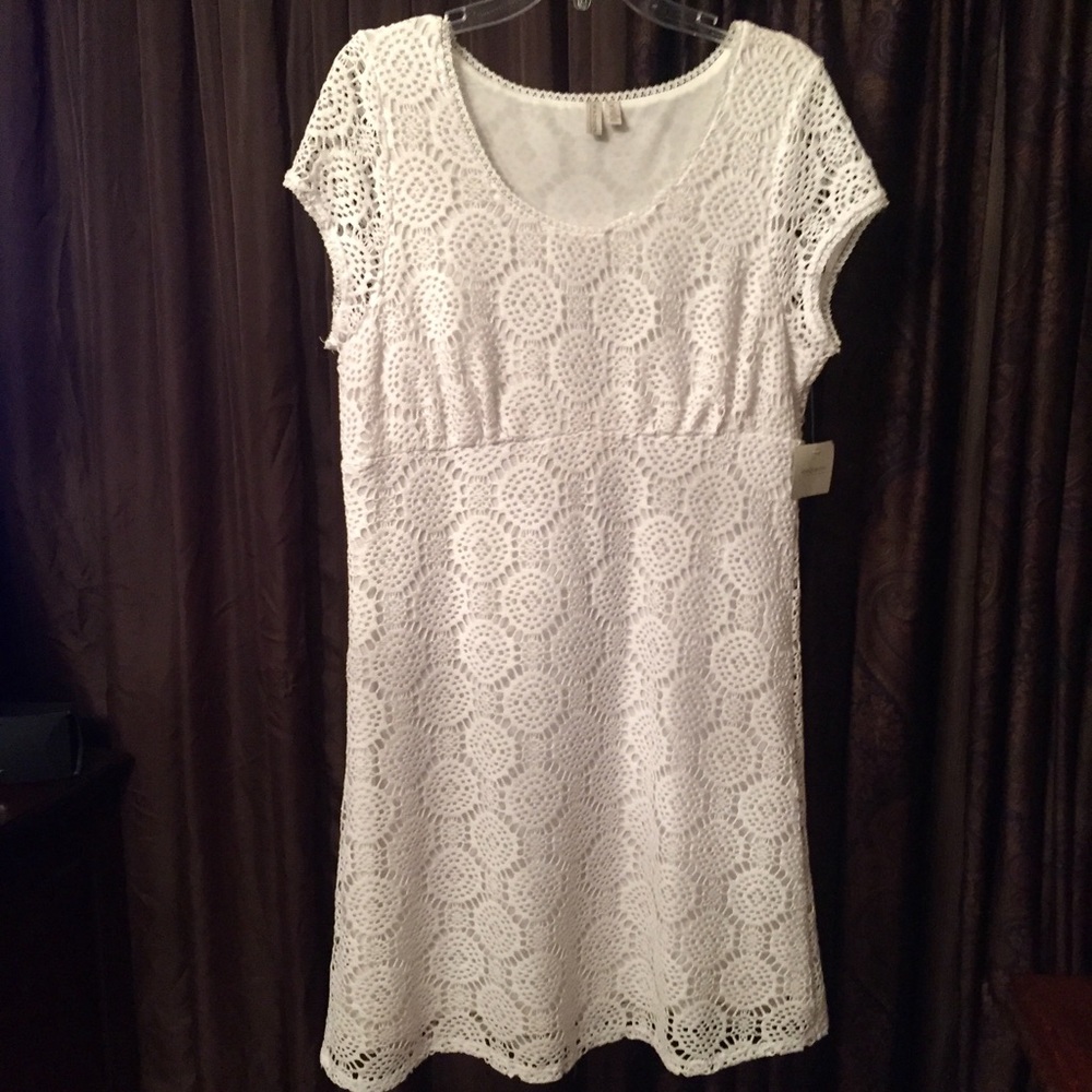 White Lace Dress from Belk