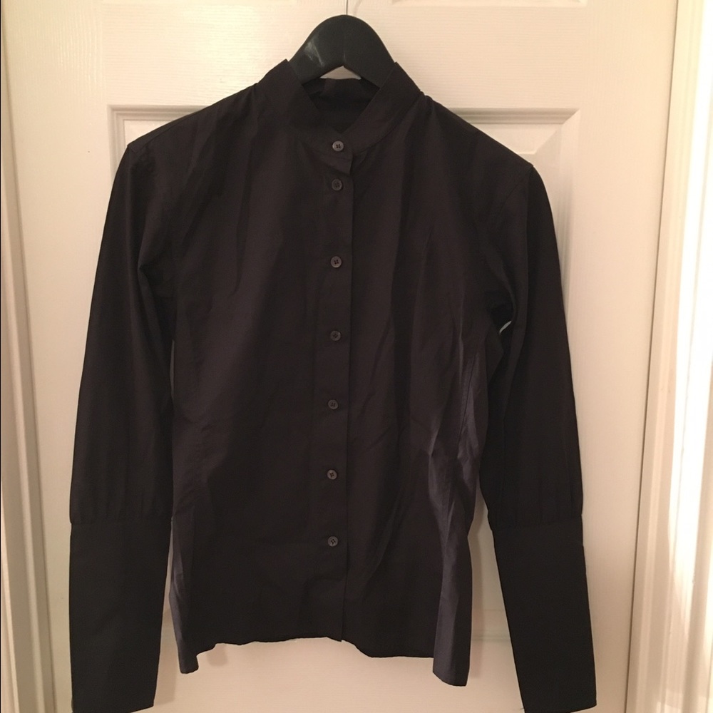 Yves Saint Laurent "Rive Gauche" Black Shirt