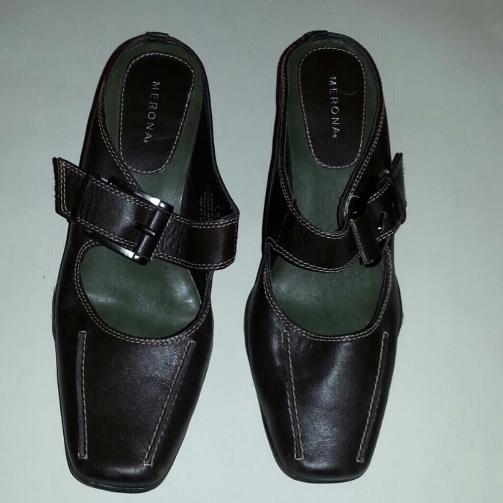Merona Leather heels.