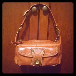 Coach whiskey purse