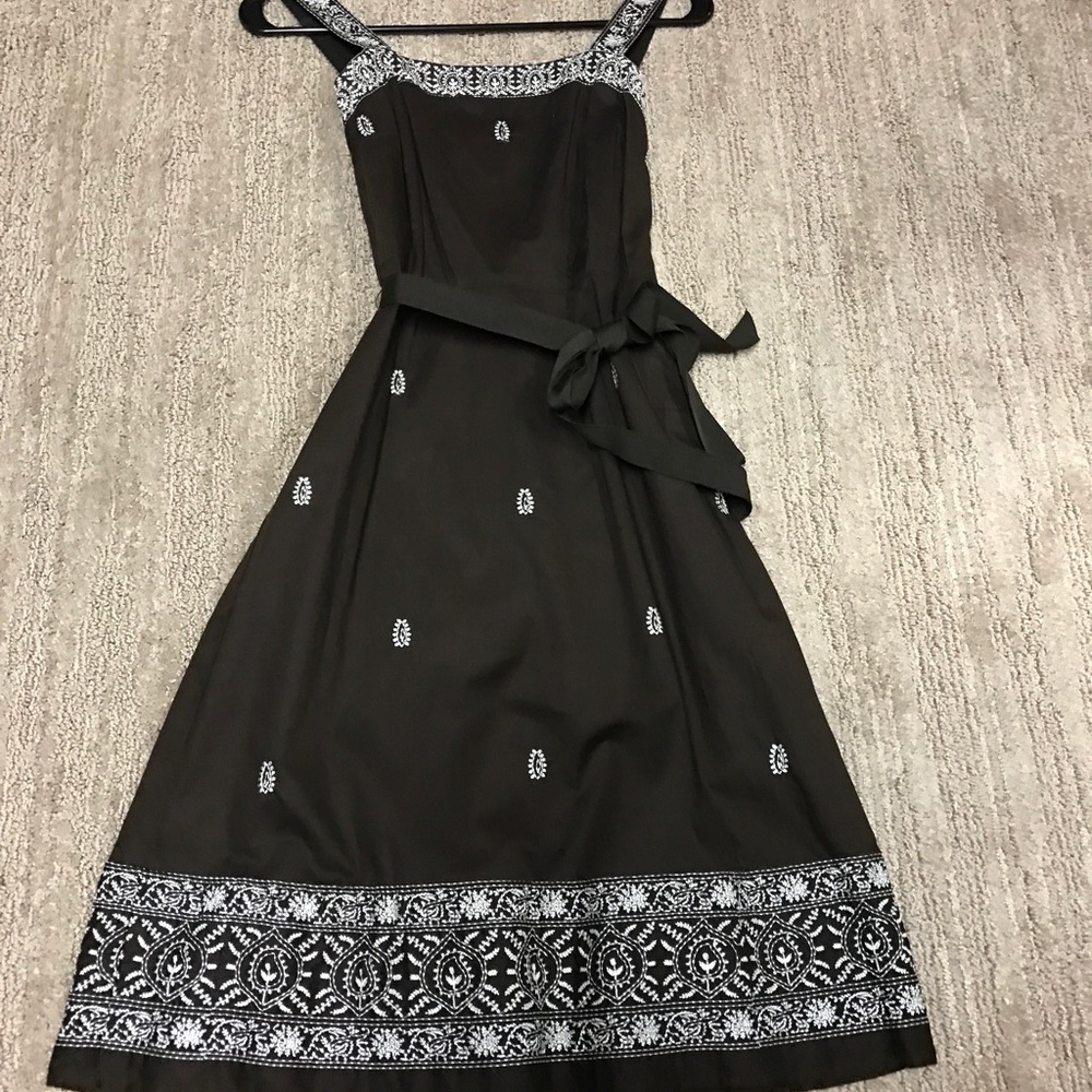 Ann Taylor Loft Brown Sundress