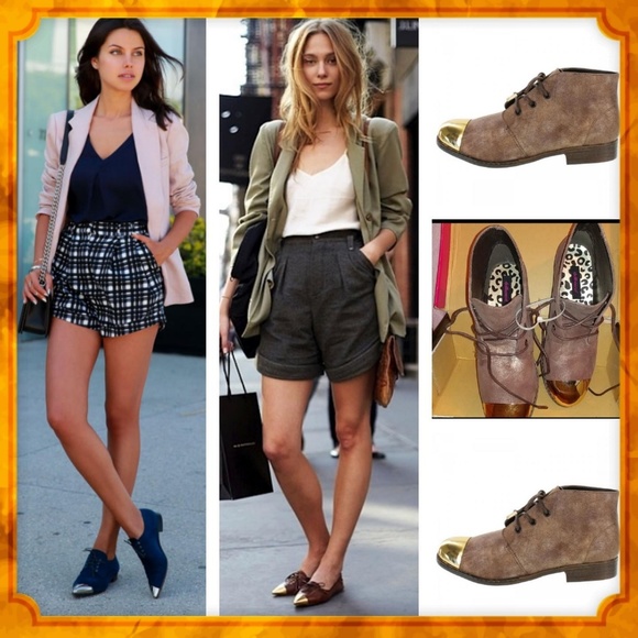 Taupe Flourish Cap-Toe Chukka Boot - Picture 2 of 5