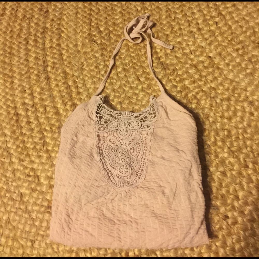 ⚡️FLASH SALE⚡️Victoria's Secret Crochet Halter Top