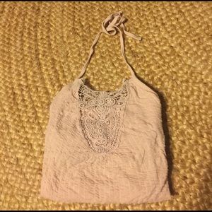 ⚡️FLASH SALE⚡️Victoria's Secret Crochet Halter Top