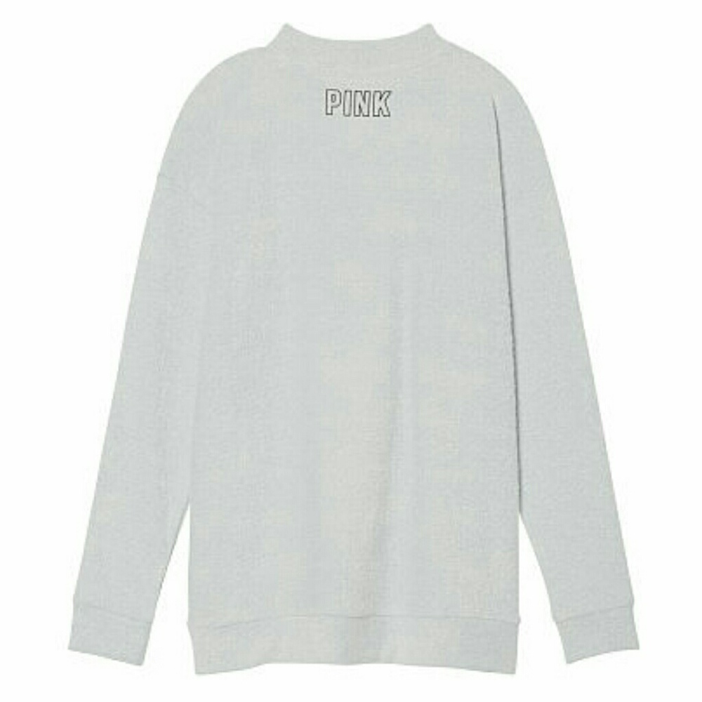 Victoria's Secret Pink Stadium Mock Neck New - Picture 3 of 3