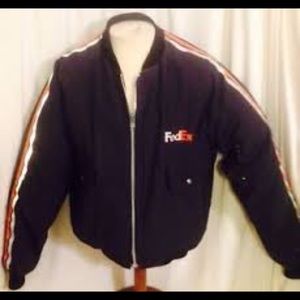 Old school Vintage Fed Ex courier jacket