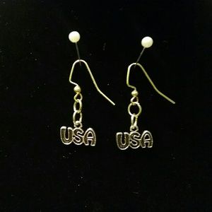 USA Patriotic Earrings | 4th of July, America