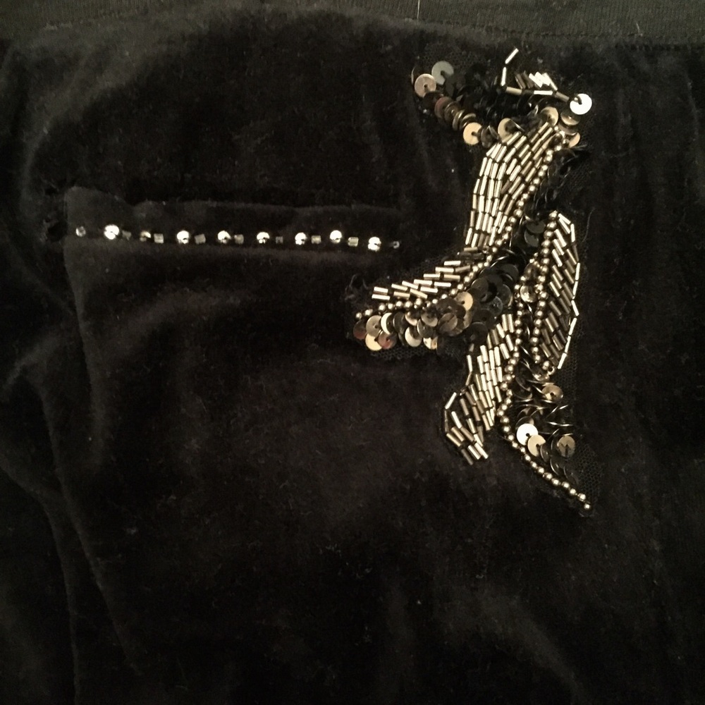 Miss Me Sweat Pants with Embellishments - Picture 3 of 4
